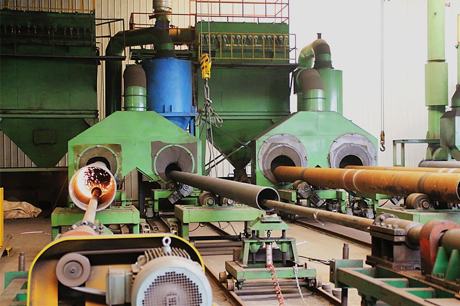 Seamless pipe factory